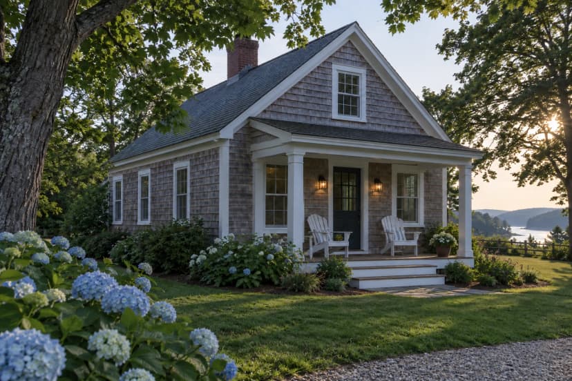 New England cottage