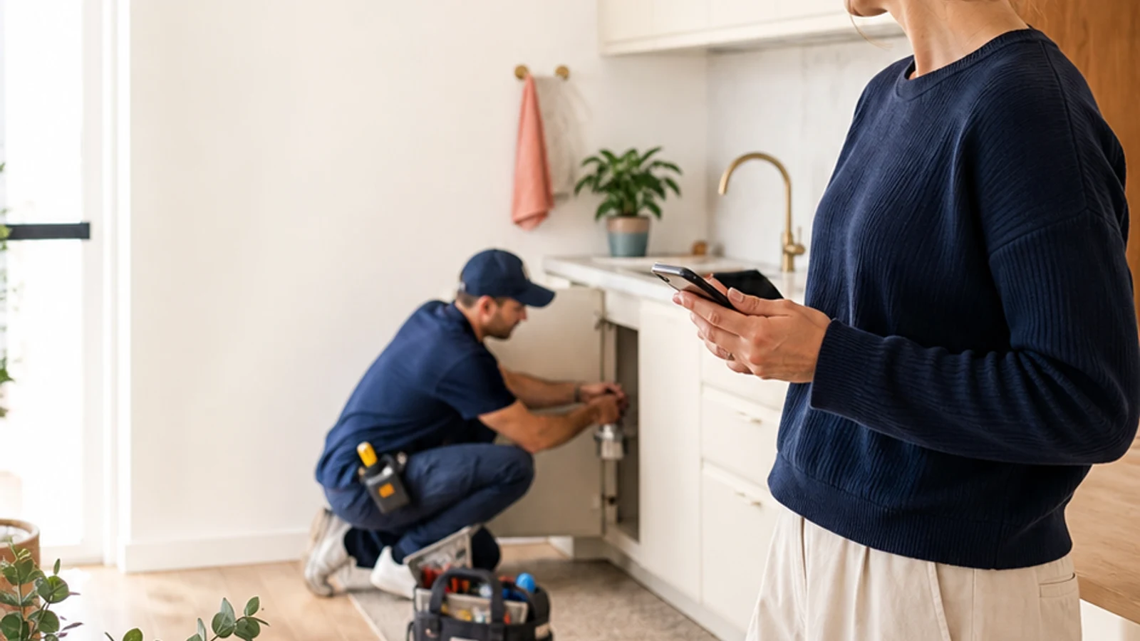 Host coordinating a fast guest issue resolution with a cleaner and maintenance contact