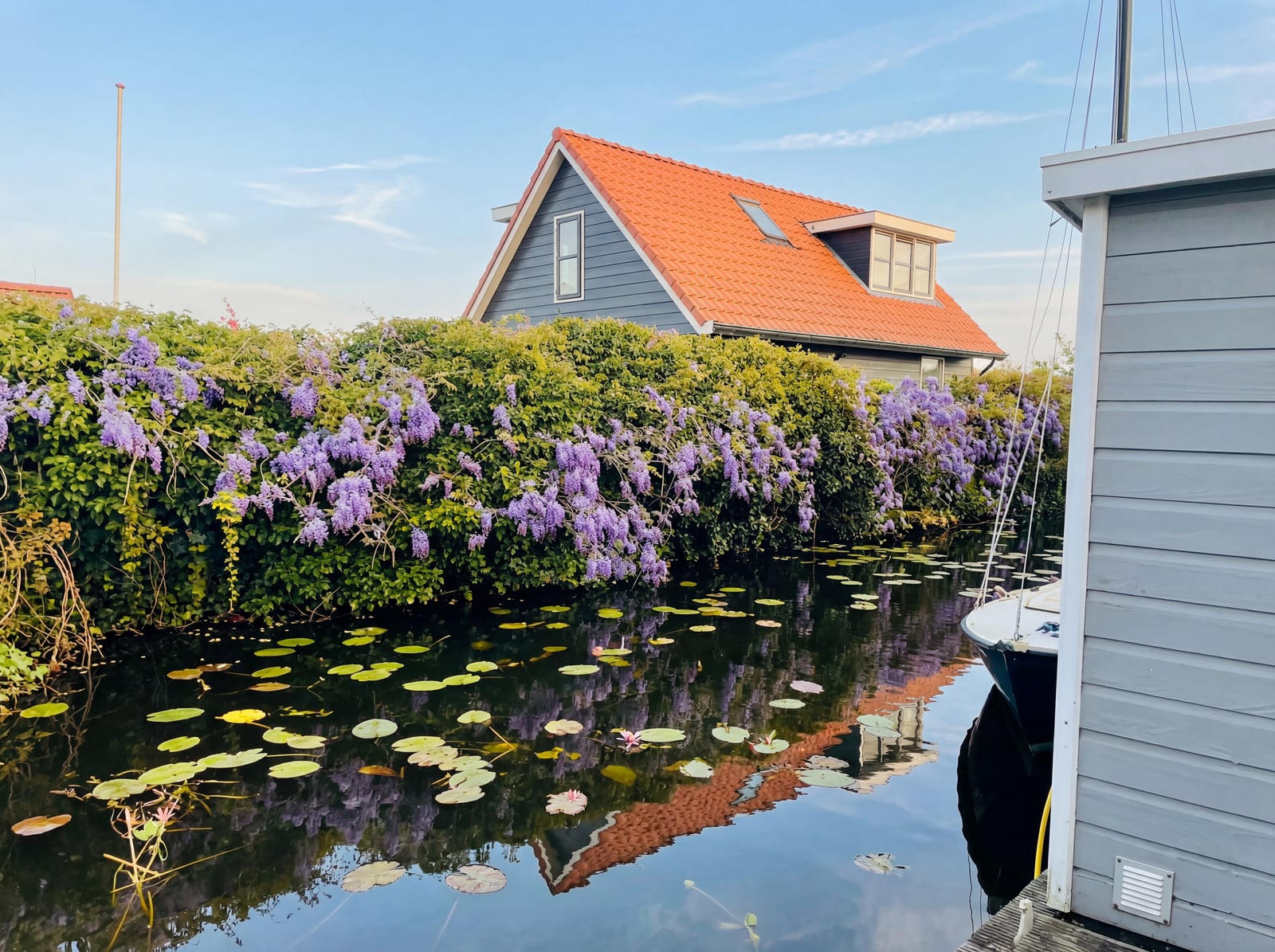 Voorjaar aan het water — after HostRev enhancement